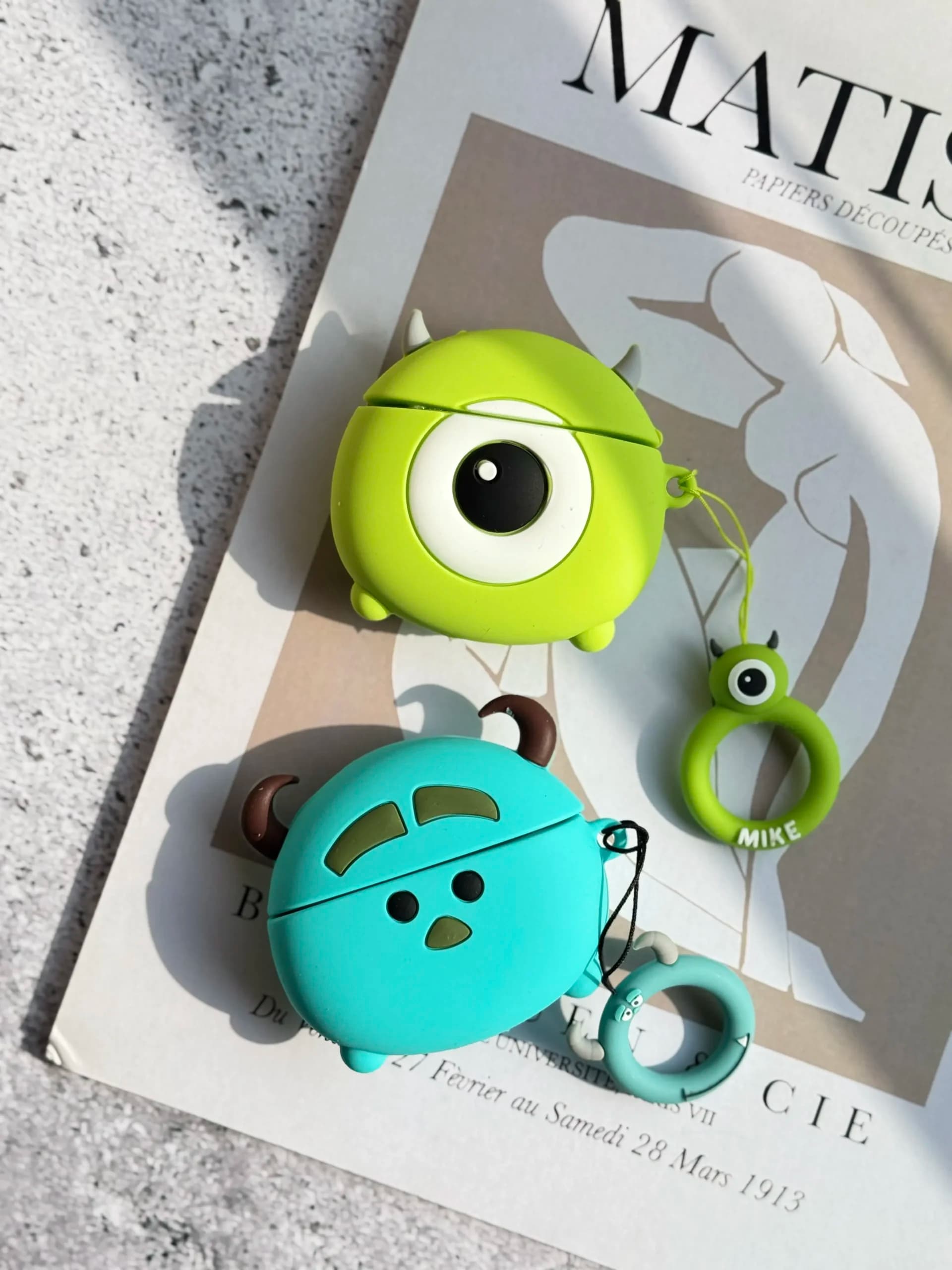 کاور ایرپاد baby Mike &amp; baby Sully (کدa0232) — تصویر ۴
