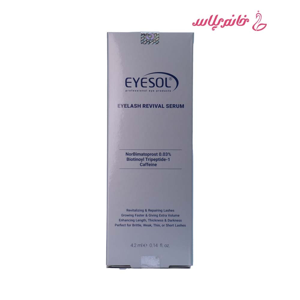 سرم تقویت و رشد مژه آیسول مدل Eyelash Revival حجم 4.2 میل