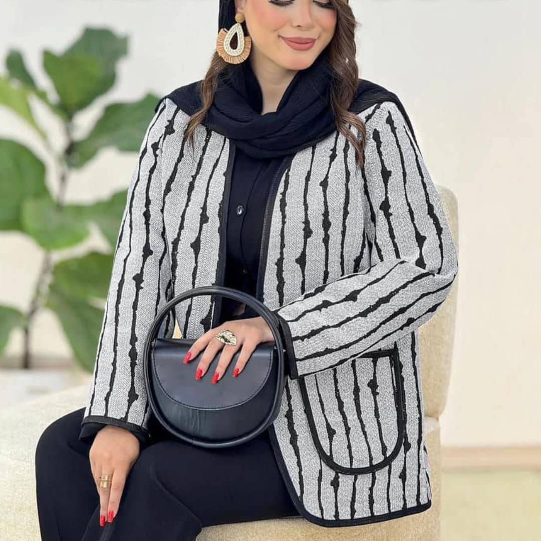 کت بیرون پوش مدل حنا عمده (پک 3 عددی)