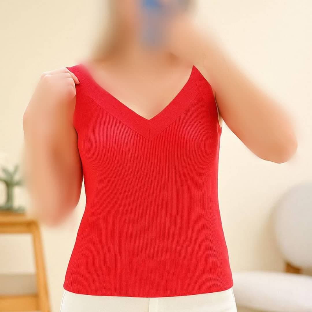 تاپ یقه خشتی نوار پهن عمده (پک 5 عددی) — تصویر ۲