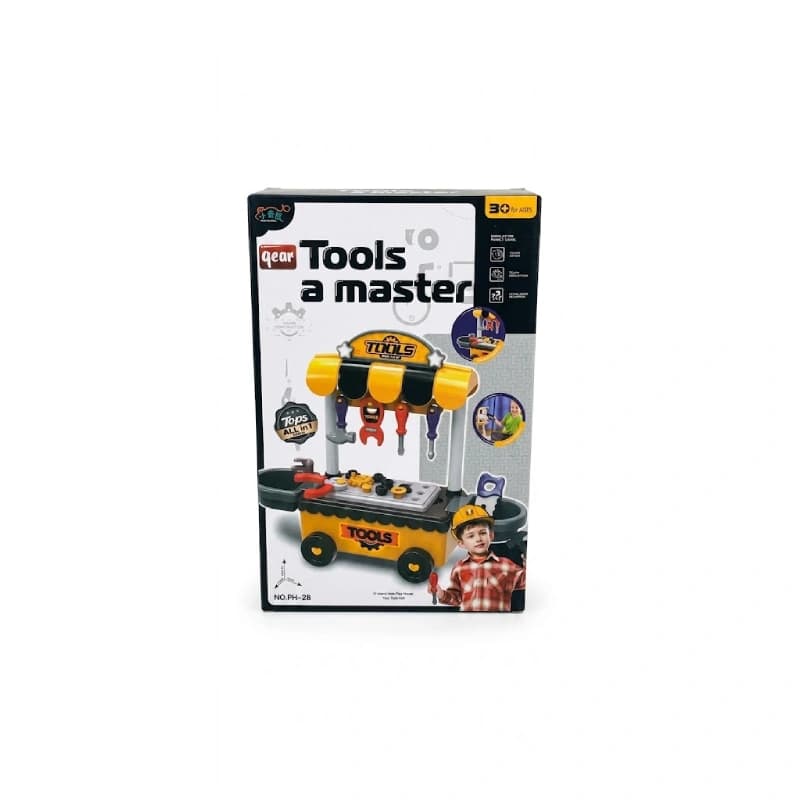 ست ابزار کودک برند Tools a master مدل NO.PH-28 — تصویر ۲