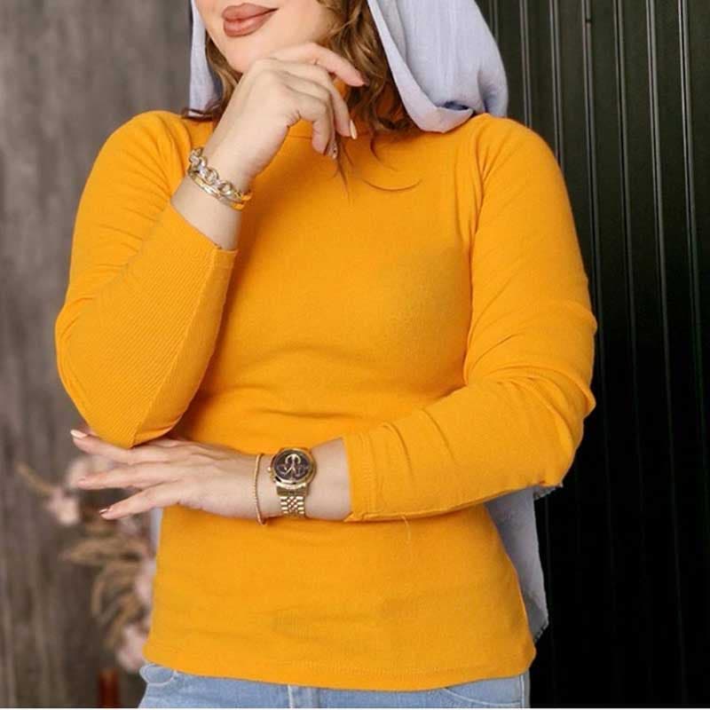 بلوز یقه اسکی بیسیک ( پک 6 عددی) — تصویر ۶