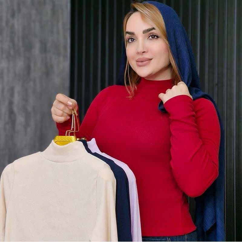 بلوز یقه اسکی بیسیک ( پک 6 عددی) — تصویر ۷