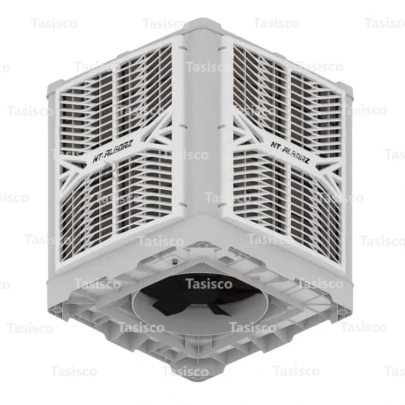 سوپر کولر پلیمری سلولزی 25000 پایین زن نیرو تهویه البرز TYPHOON6/250D