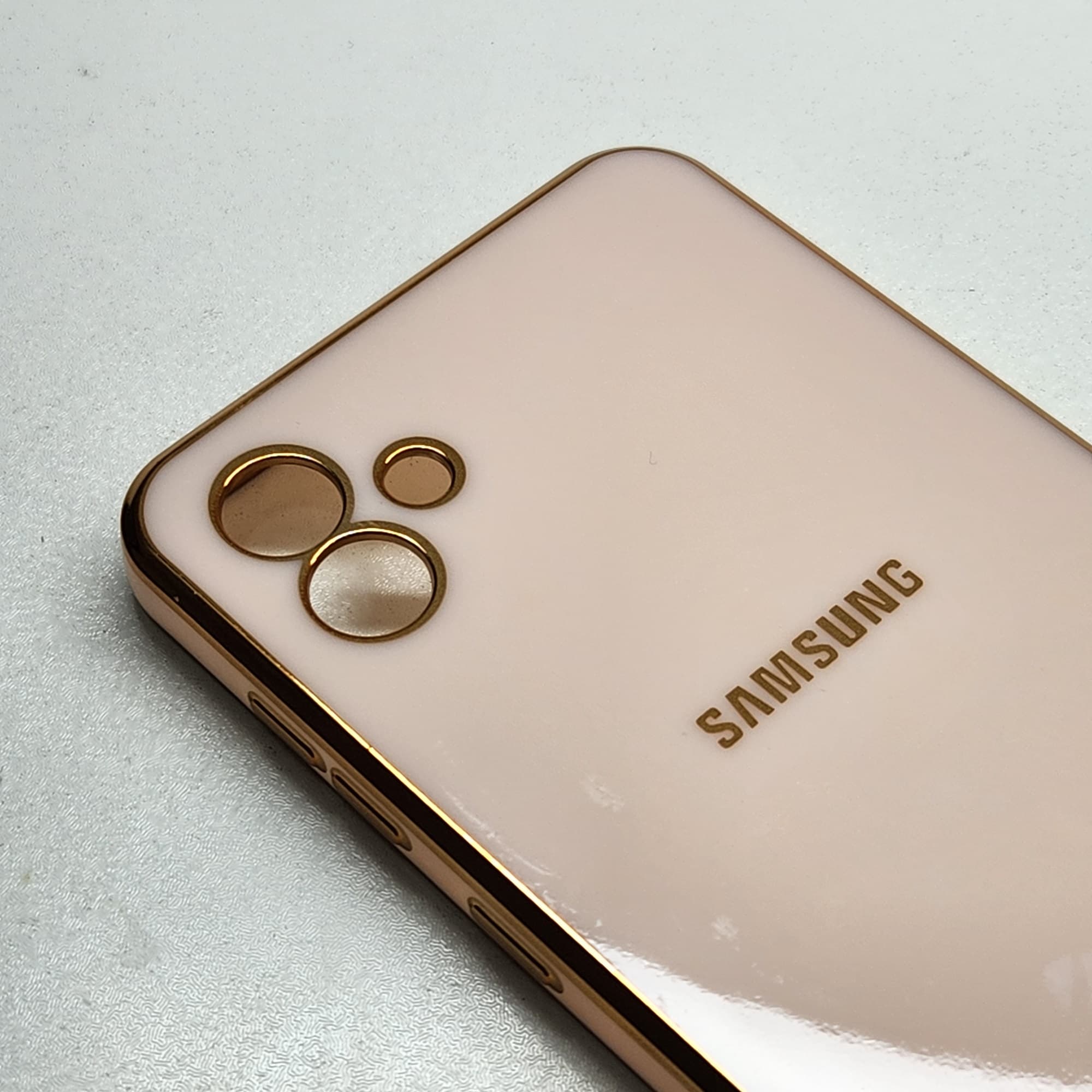 قاب دور طلایی مدل My Case مناسب سامسونگ Galaxy A04 — تصویر ۲