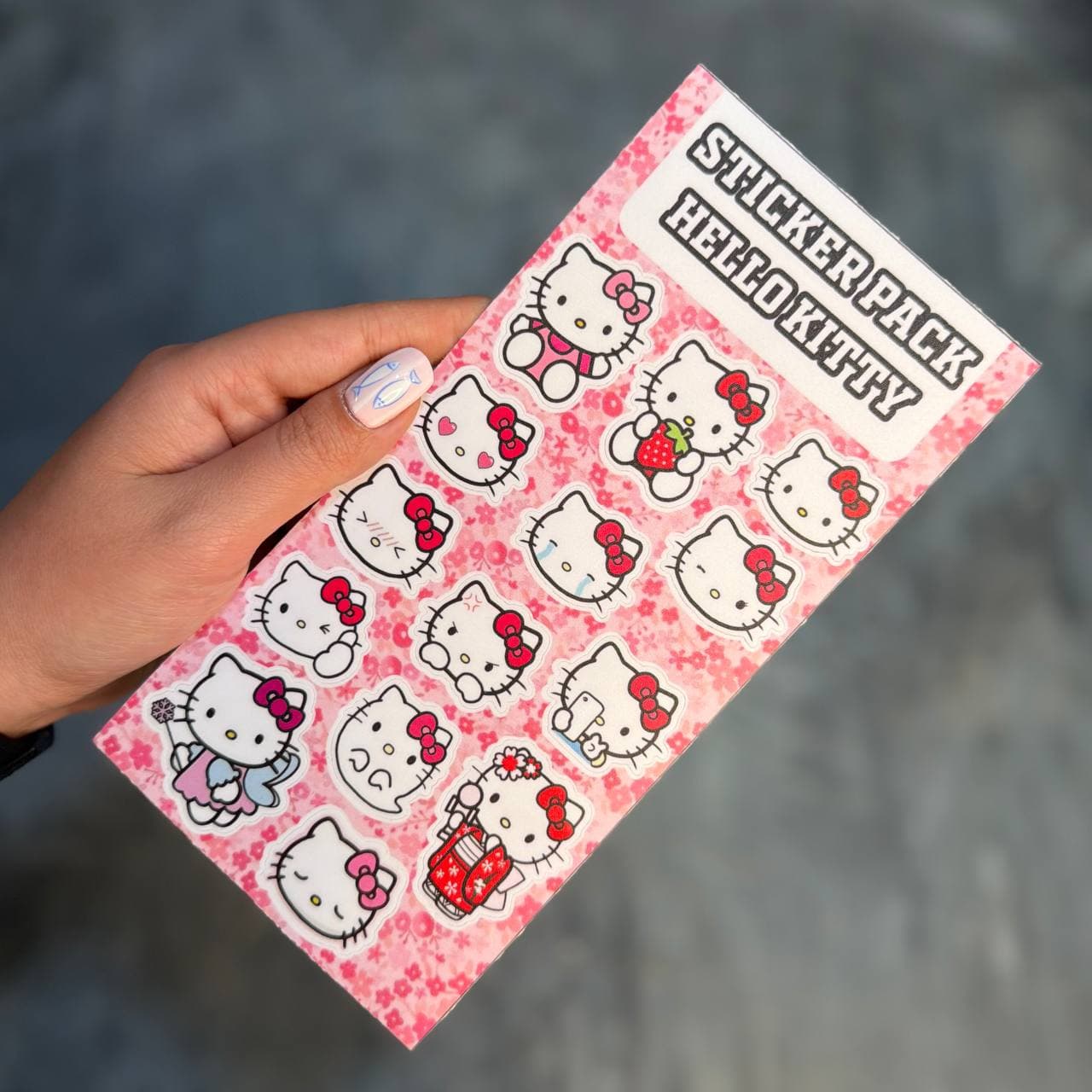 پک استیکر طرح هلو کیتی Hello Kitty Pack Sticker