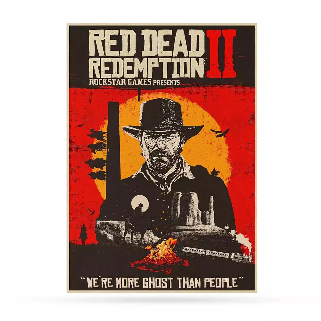 پوستر بازی Red Dead Redemption — تصویر ۲