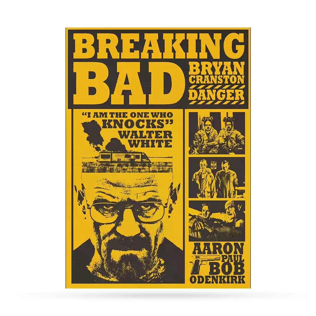 پوستر سریال برکینگ بد (Breaking Bad)