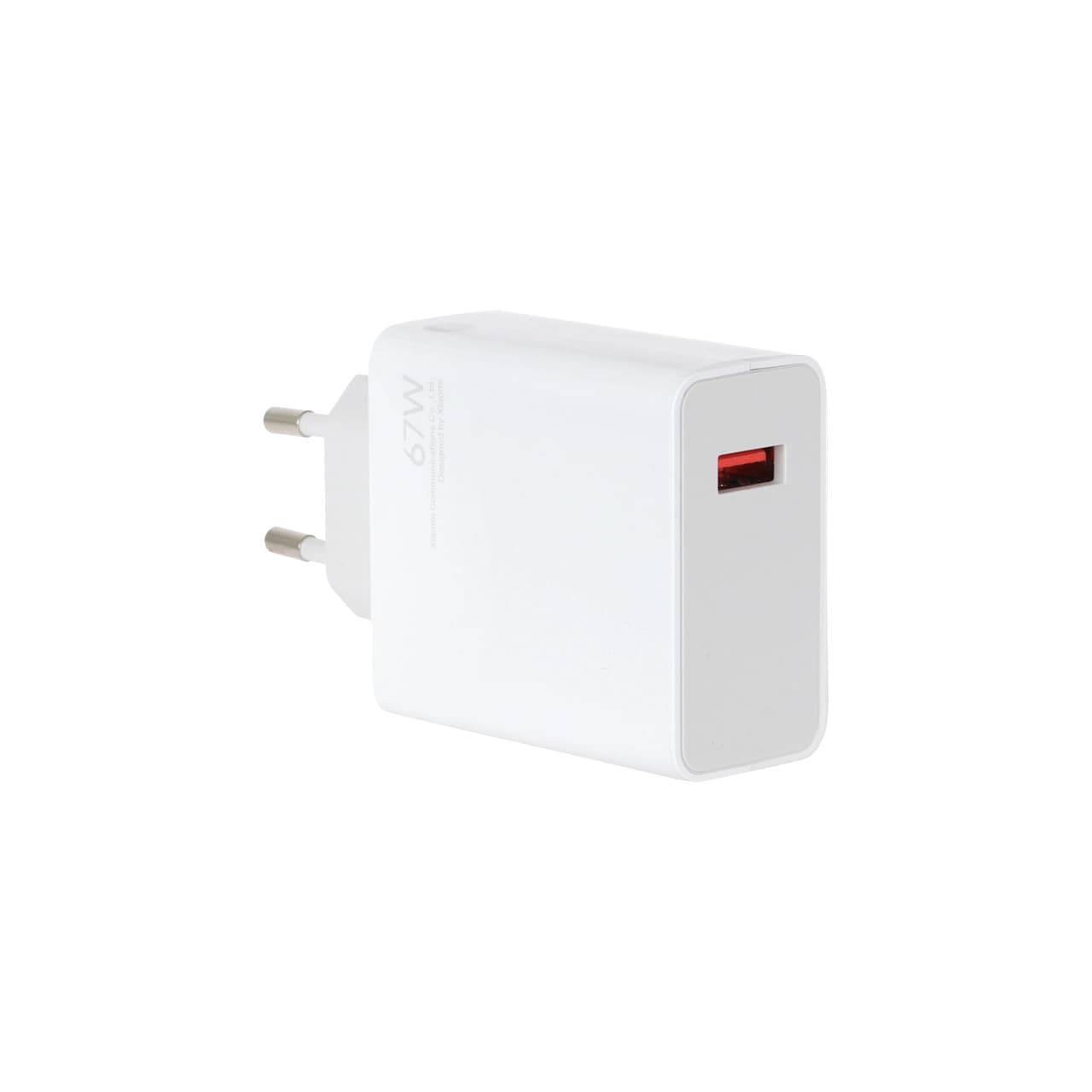 شارژر دیواری فست تک پورت Xiaomi مدل JY-4G6 67W – سفید — تصویر ۲