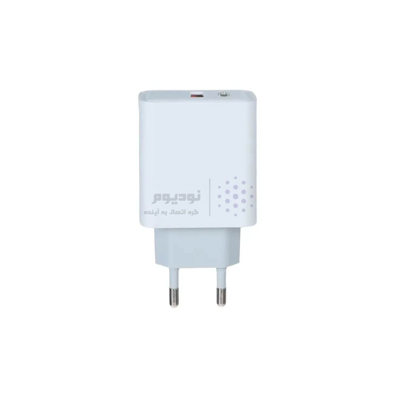شارژر دیواری PD و فست دو پورت مدل GQ-220 38W به همراه کابل شارژ Type-C – سفید – RYL — تصویر ۵
