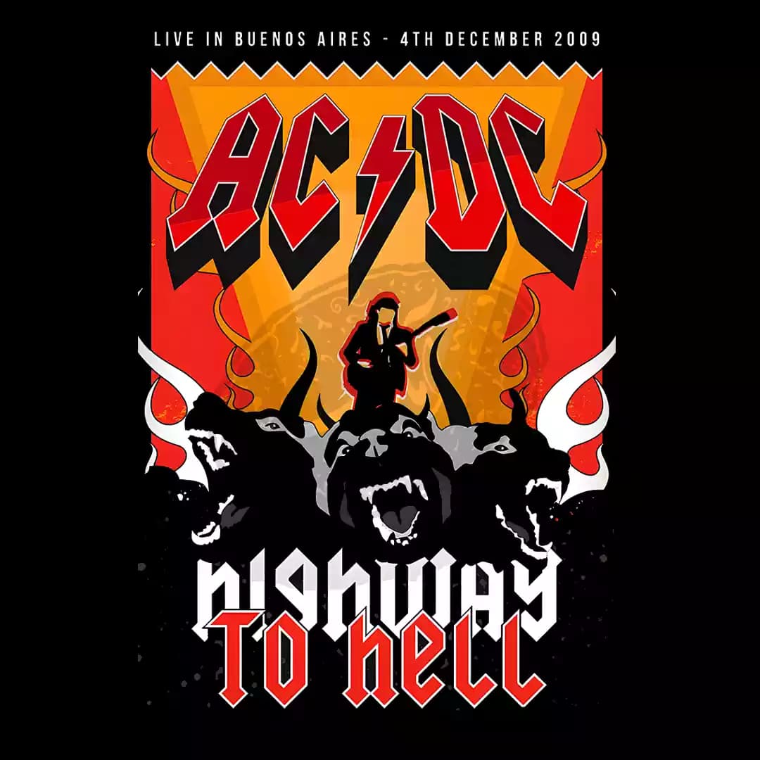 پوستر گروه ACDC TO HELL