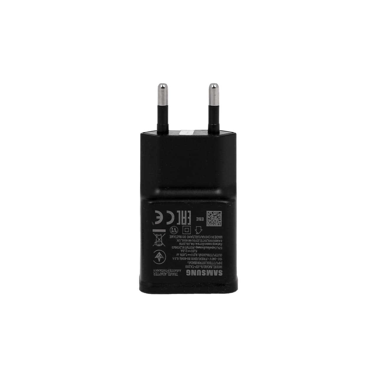 شارژر دیواری فست تک پورت Samsung مدل EP-TA200 S10 – مشکی – ASP (گارانتی شش ماهه آروین) — تصویر ۲