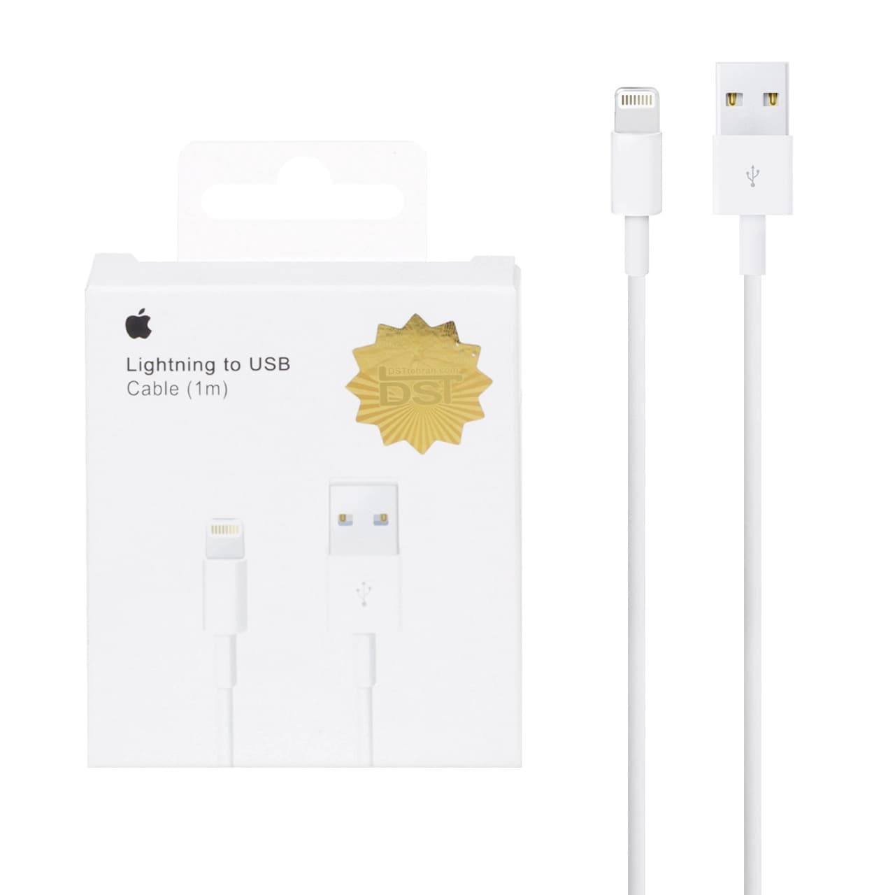 کابل شارژ Apple مدل MD818ZM/A A1480 – سفید – ASP (گارانتی شش ماهه آروین)