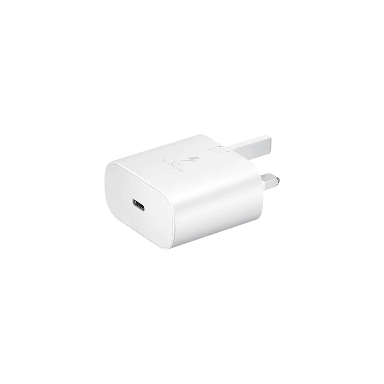 شارژر دیواری سه پین فست تک پورت Samsung مدل EP-TA800 25W – سفید – ASP (گارانتی شش ماهه آروین) — تصویر ۲