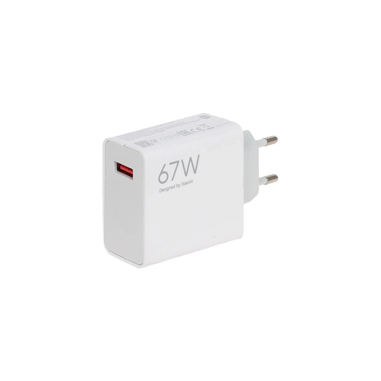 شارژر دیواری فست تک پورت Xiaomi King Cell مدل MDY-12-EH 67W – سفید – ASP (گارانتی شش ماهه آروین) — تصویر ۲