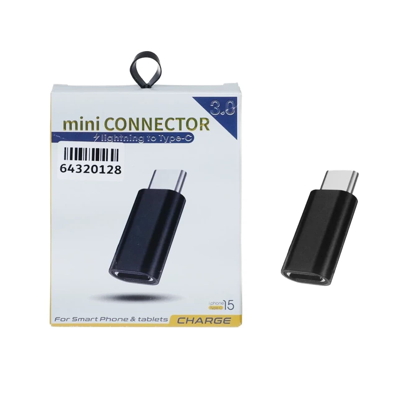 تبدیل Type-C To Lightning OTG مدل LH02001 – مشکی – ASP (گارانتی شش ماهه آروین) — تصویر ۳
