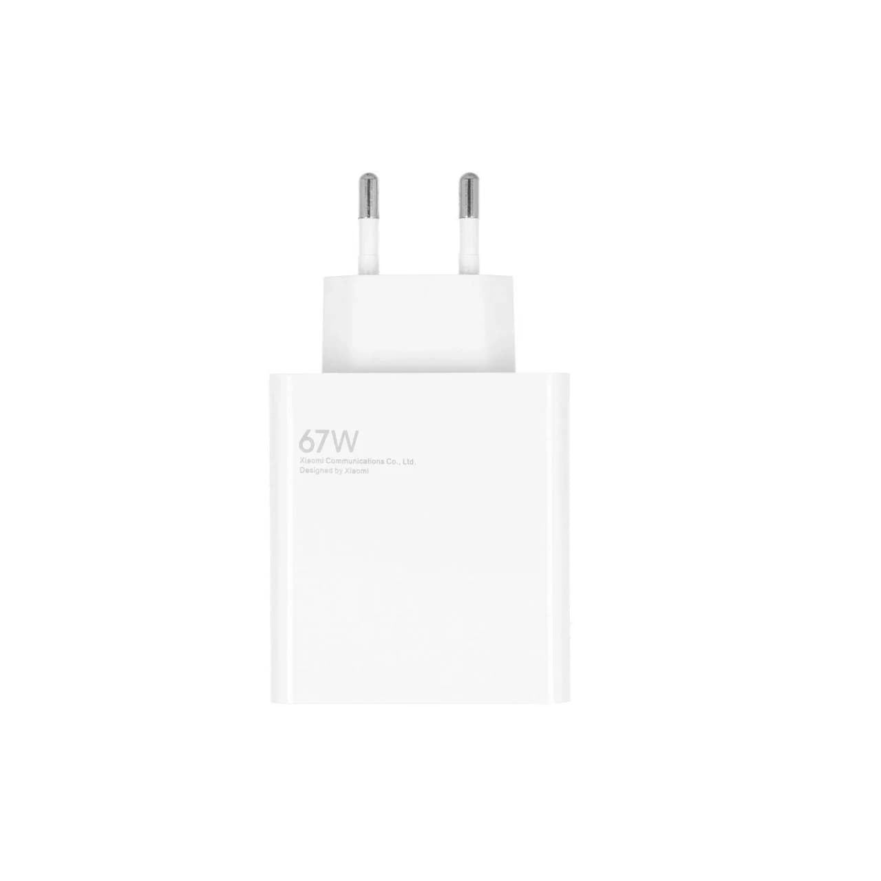 شارژر دیواری فست تک پورت Xiaomi مدل MDY-11-EZ 67W – سفید – بدون پک – ASP (گارانتی شش ماهه آروین) — تصویر ۳