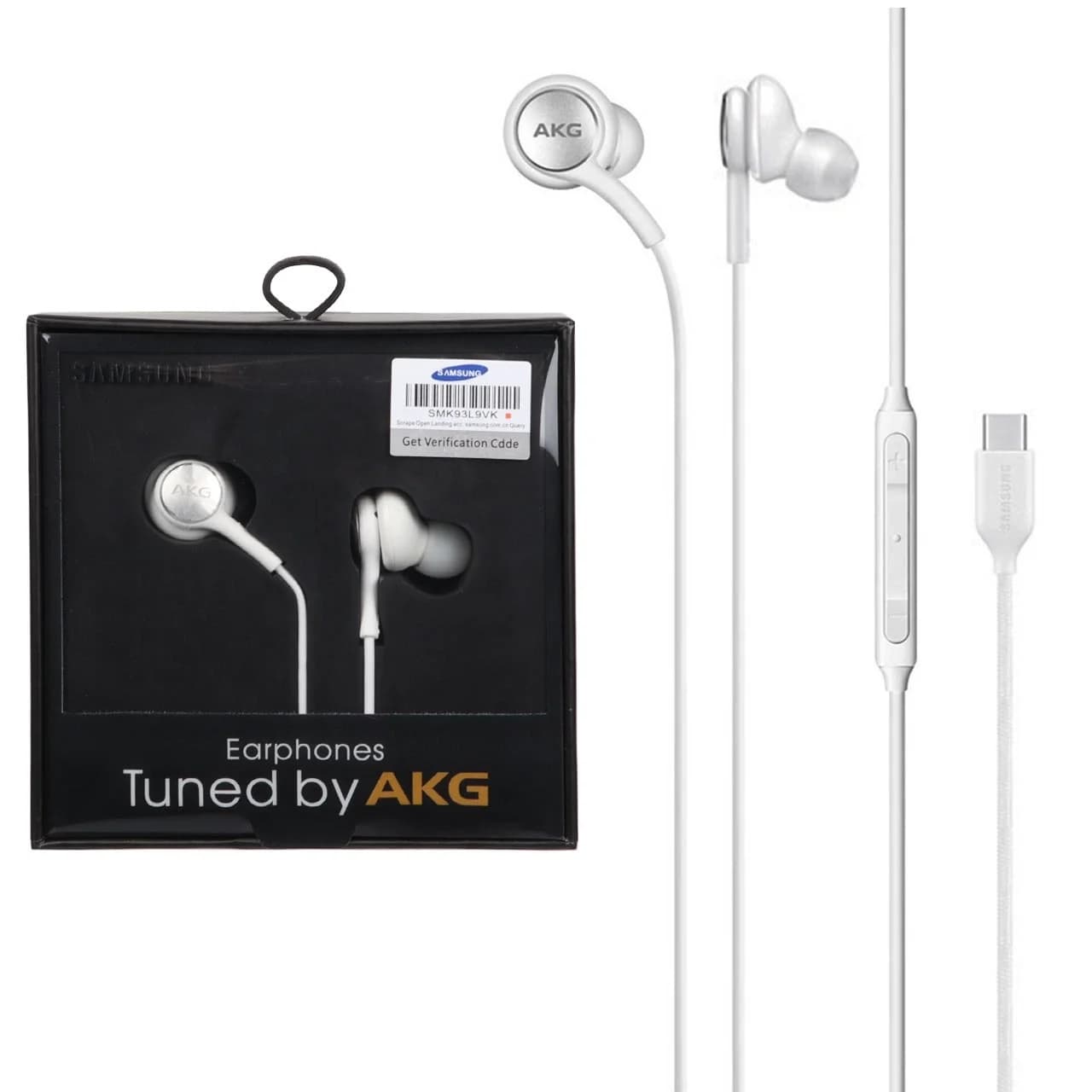 هندزفری با سیم با پورت AKG Type-C مدل EO-IG955 – مشکی – ASP (گارانتی شش ماهه آروین) — تصویر ۳