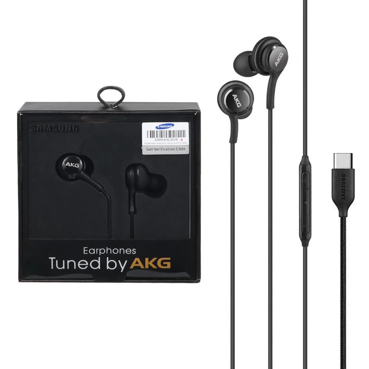 هندزفری با سیم با پورت AKG Type-C مدل EO-IG955 – مشکی – ASP (گارانتی شش ماهه آروین) — تصویر ۴