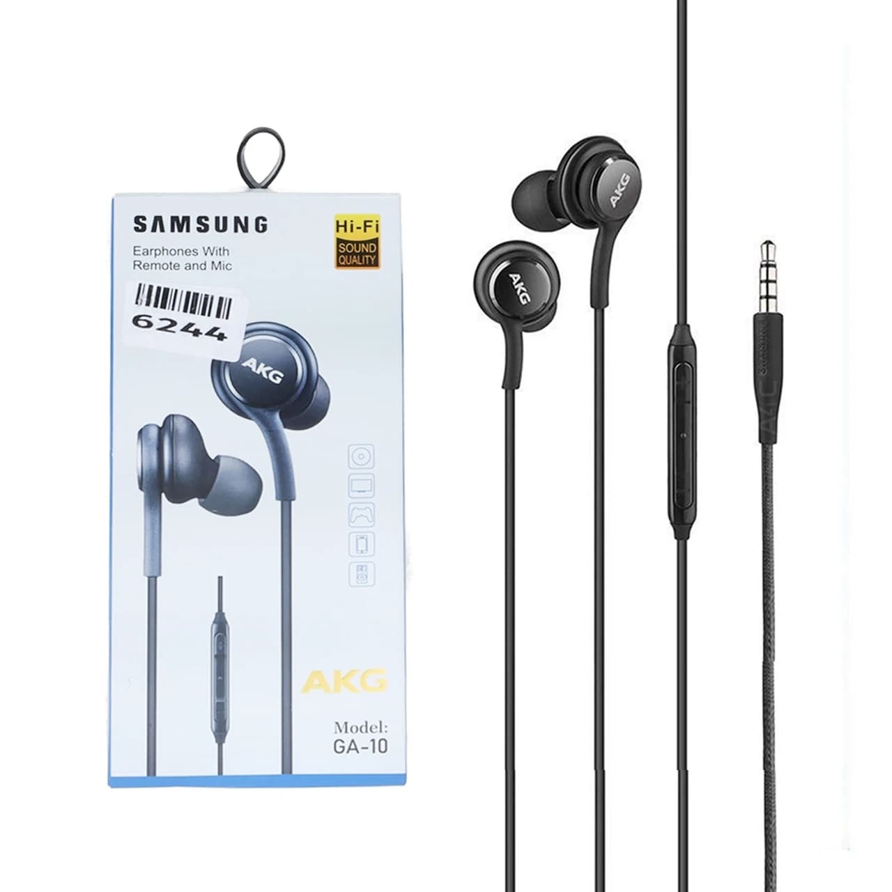 هندزفری با سیم AKG مدل GA-10 – مشکی – ASP (گارانتی شش ماهه آروین)