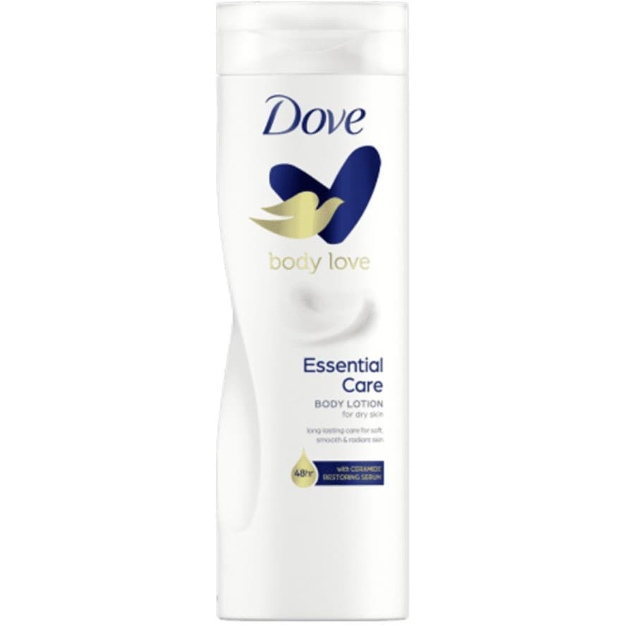 لوسیون بدن داو Dove مدل Essential Care مناسب پوست های خشک حجم 400 میل