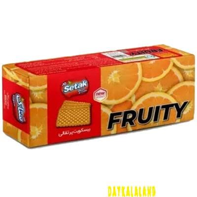 بیسکویت پذیرایی فروتی پرتقالی ستاک 500 گرمی — تصویر ۲