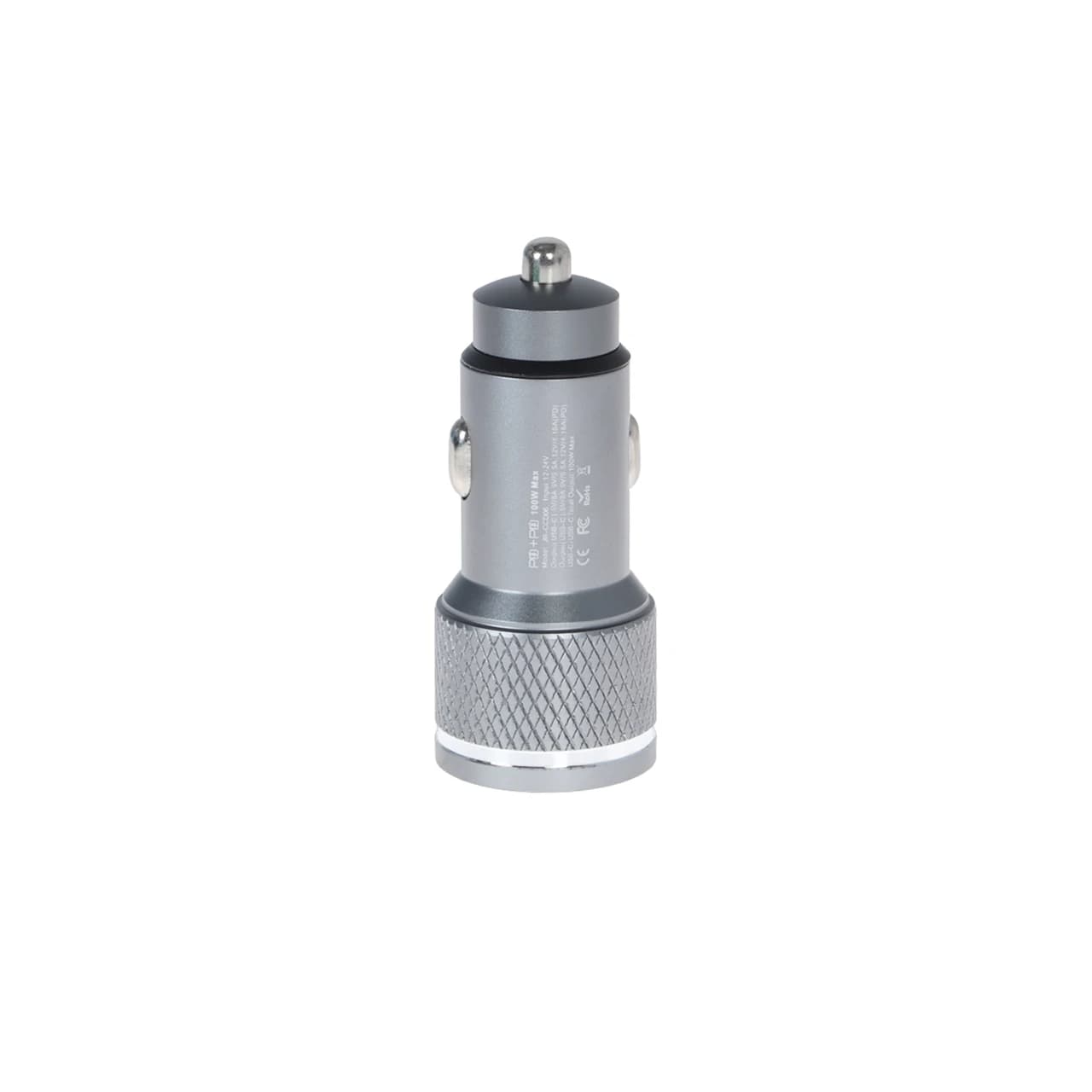 شارژر فندکی PD و فست دو پورت Joyroom مدل JR-CCD06 100W – نقره ای – ASP (گارانتی شش ماهه آروین) — تصویر ۲