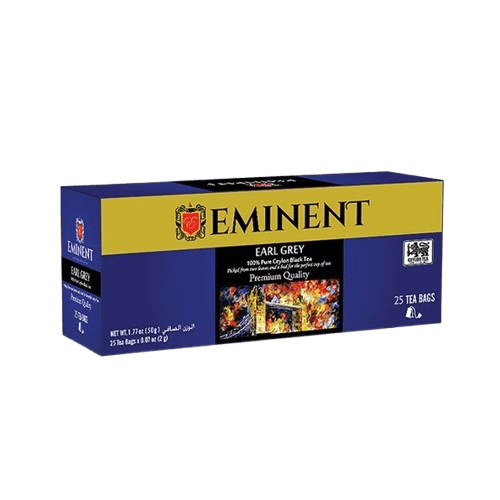 چای کیسه ای (تی بگ) امیننت با طعم ارل گری بسته 25 عددی