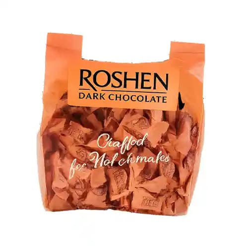 شکلات تلخ اوکراینی روشن Roshen Dark Chocolate بسته 600 گرمی — تصویر ۲