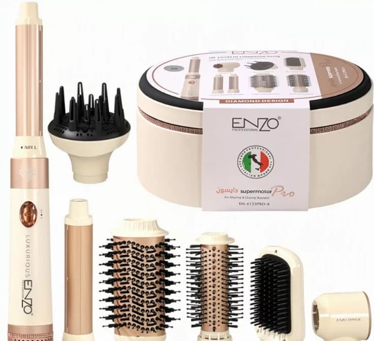 سشوار برس دار انزو پروفیشینال مدل EN-4133 Pro — تصویر ۵