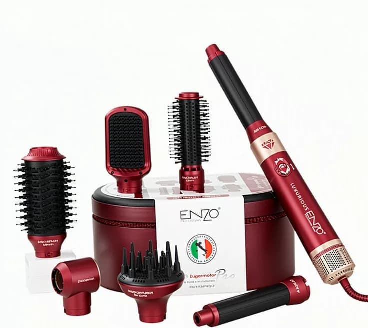 سشوار برس دار انزو پروفیشینال مدل EN-4133 Pro — تصویر ۳