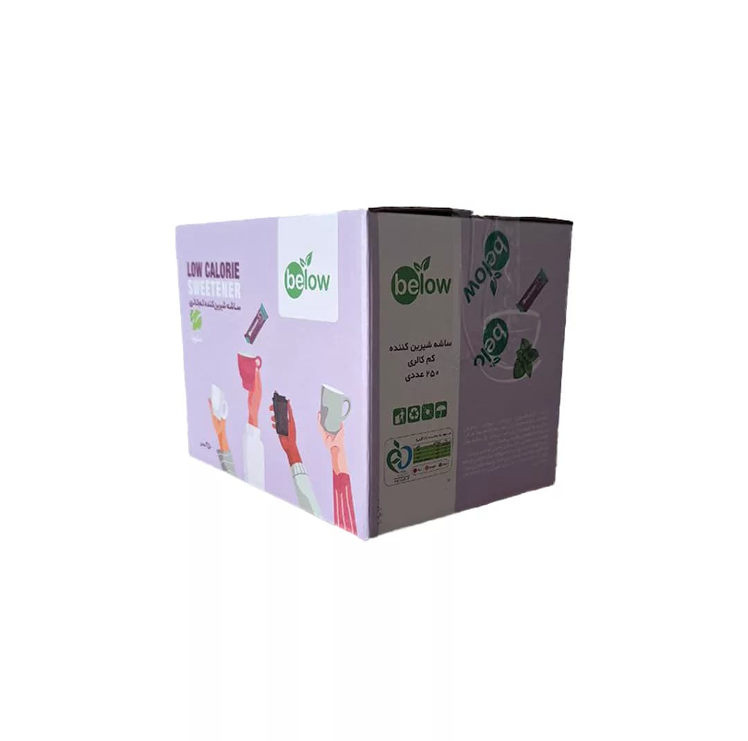 شیرین کننده نوشیدنی کم کالری بیلو بسته 250 عددی — تصویر ۲