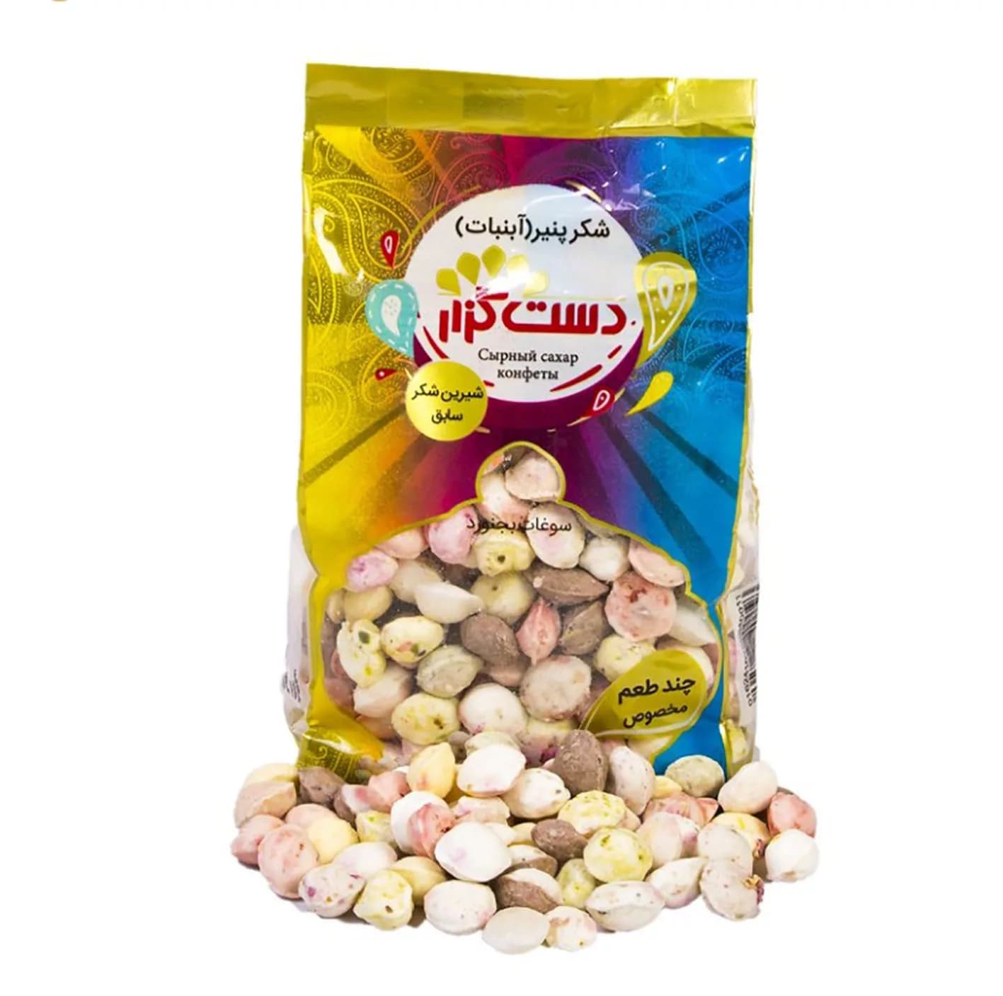 شکر پنیر چند طعم مخلوط دست گزار-400 گرم — تصویر ۴