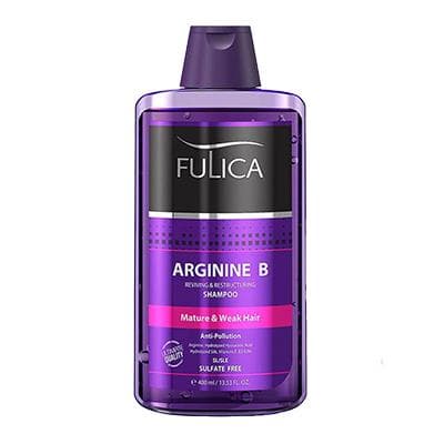 شامپو 400 میل تقویت کننده و براق کننده و احیا کننده موی سر حاوی آرژنین فولیکا