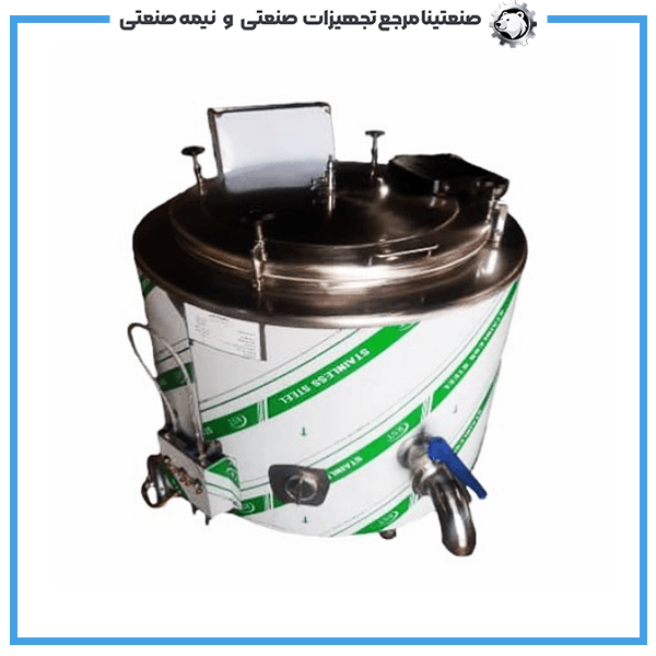 دیگ چلوپز استوانهای پارسیان مدل 360 لیتر