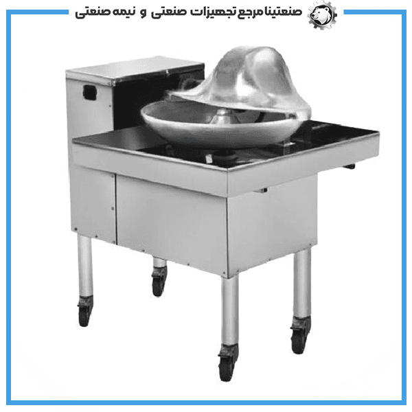سبزی خردکن صنعتی پولاد غرب دهانه 60