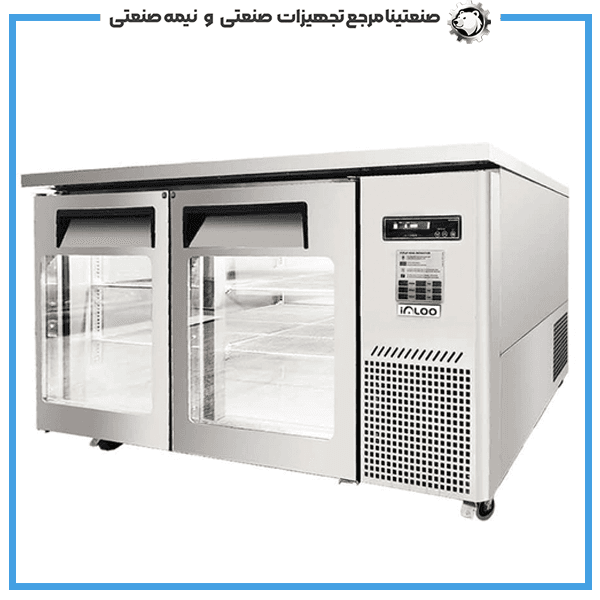 یخچال میزکار در شیشه‌ای ایگلو مدل RW-GT21