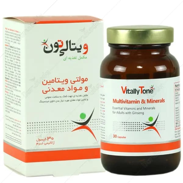 مولتی ویتامین و مینرال ویتالی تون – 30 عددی — تصویر ۲