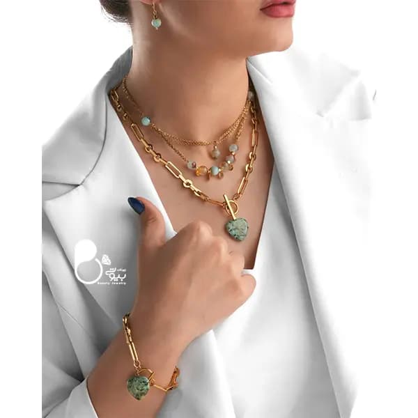سرویس سنگ آمازونیت طبیعی