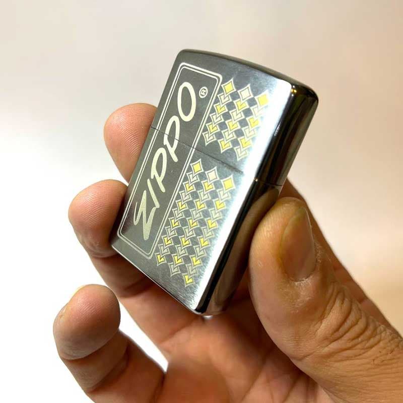 فندک زیپو اصل نقره ای مدل 401063 zippo — تصویر ۲