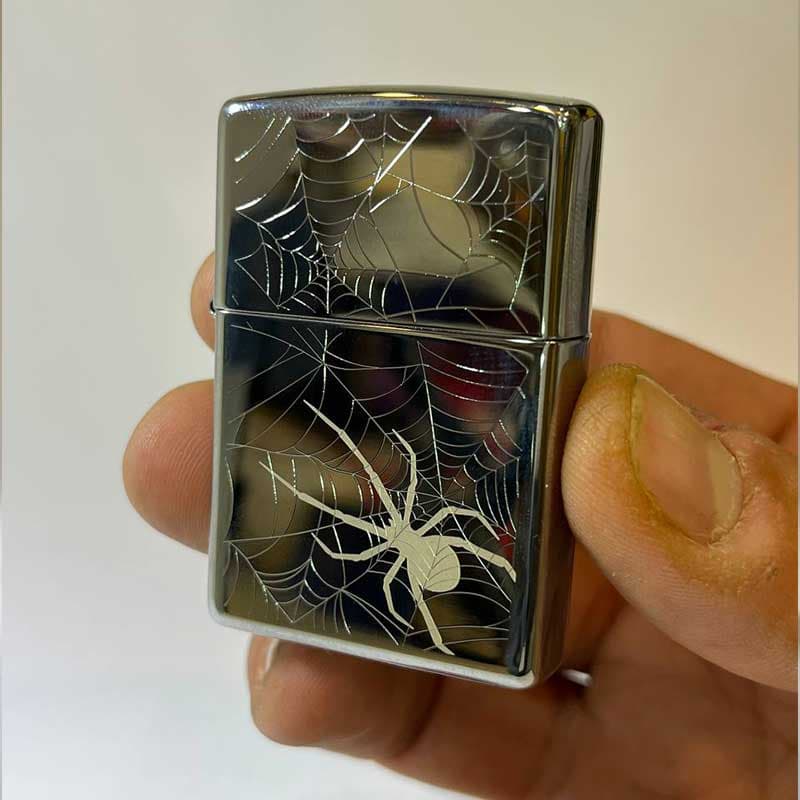 فند زیپو اسپایدر کد 48767 spider and web design