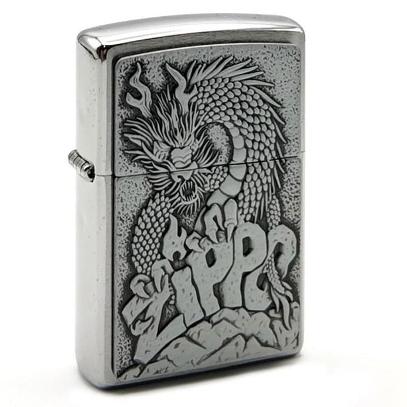 فندک زیپو اصل اژدها مدل 48902 لوگو zippo