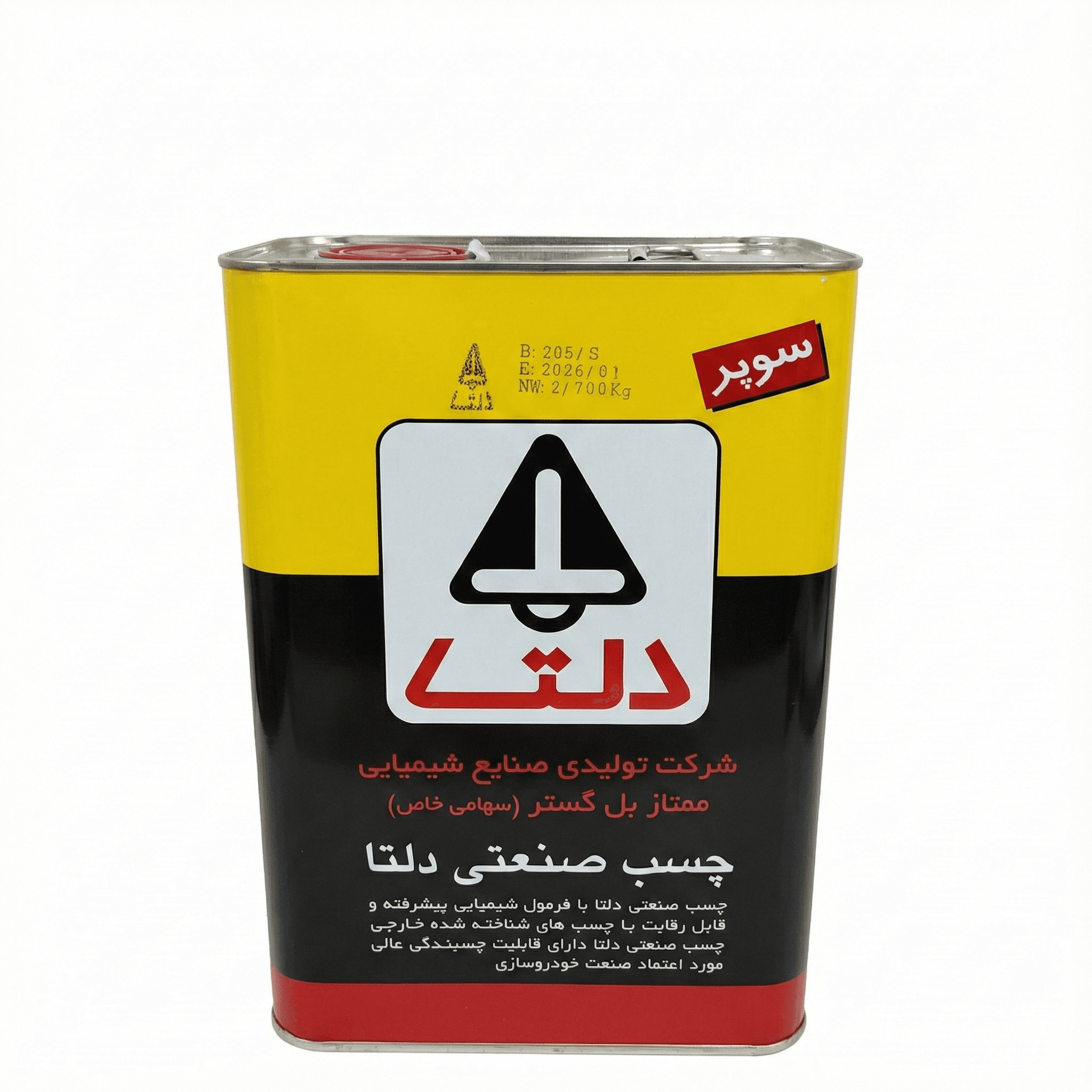 چسب صنعتی دلتا ۴ کیلویی — تصویر ۲