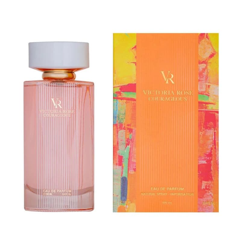 ادکلن زنانه ویکتوریا رز VICTORIA ROSE COURAGEOUS حجم 100 میل