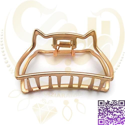 گیره سر کلیپسی فلزی طرح کیتی
