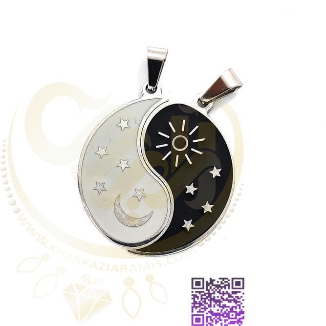 پلاک یین یانگ استیل کد315