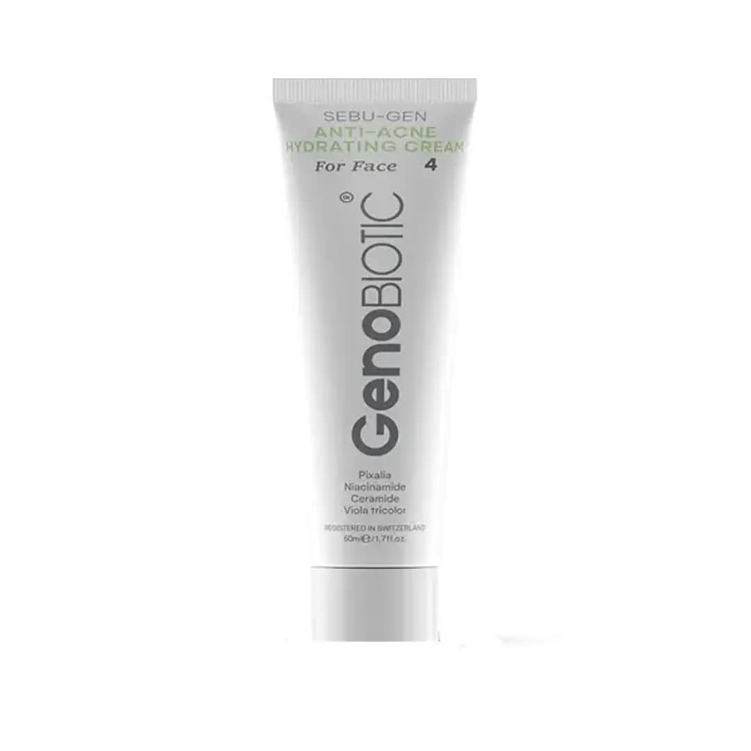 کرم مرطوب کننده آنتی آکنه ژنوبایوتیک Geno Biotic حجم 50میل