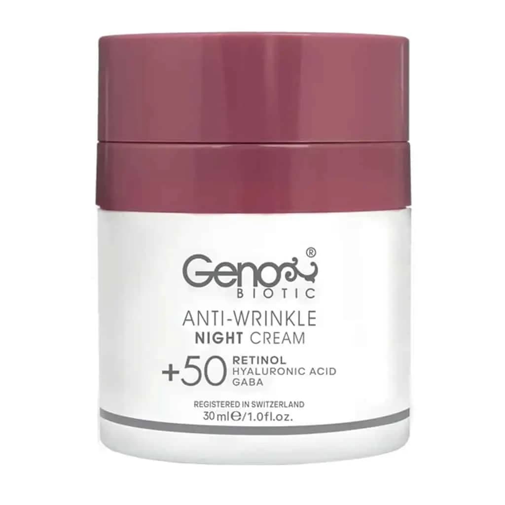کرم ضد چروک شب +50 ژنو بایتیک Geno Biotic