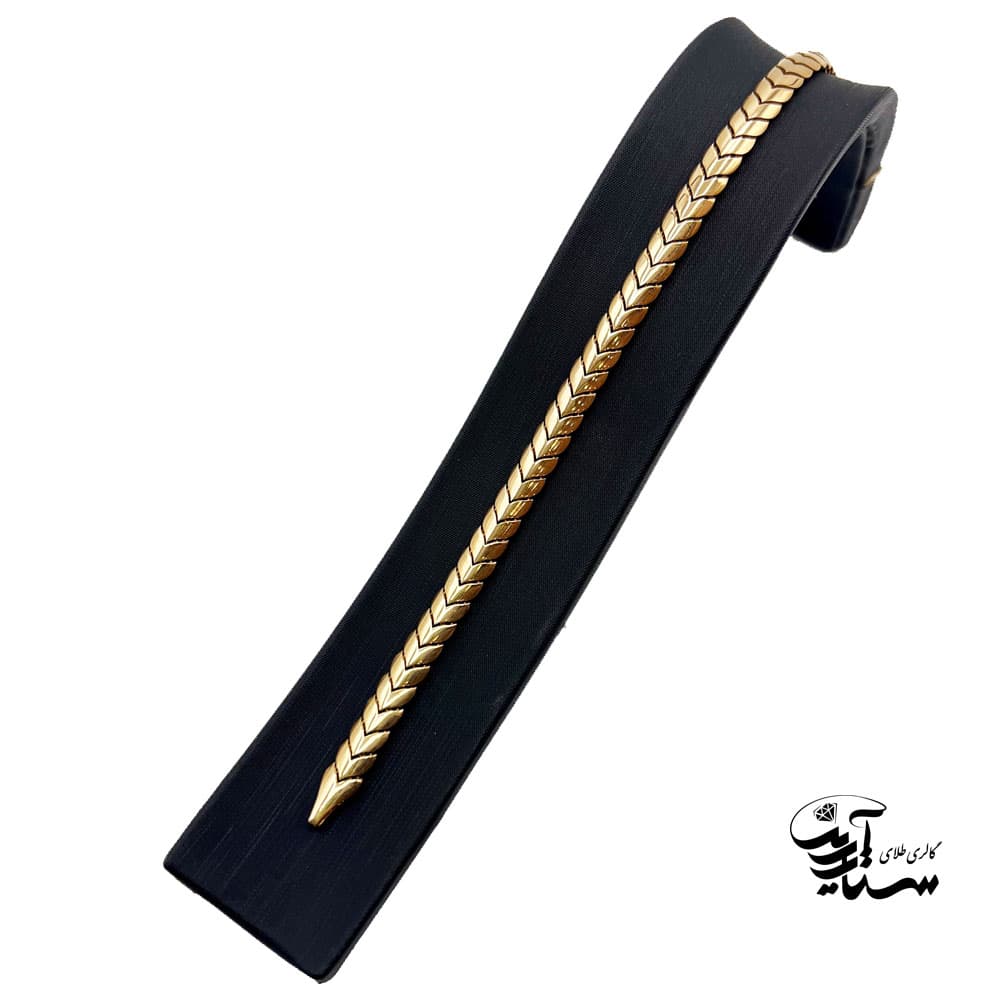 دستبند طلا مدل جناقی