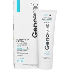 ضد آفتاب رنگی بژ روشن (پوست خشک) ژنو بایوتیک Geno Biotic — تصویر ۲